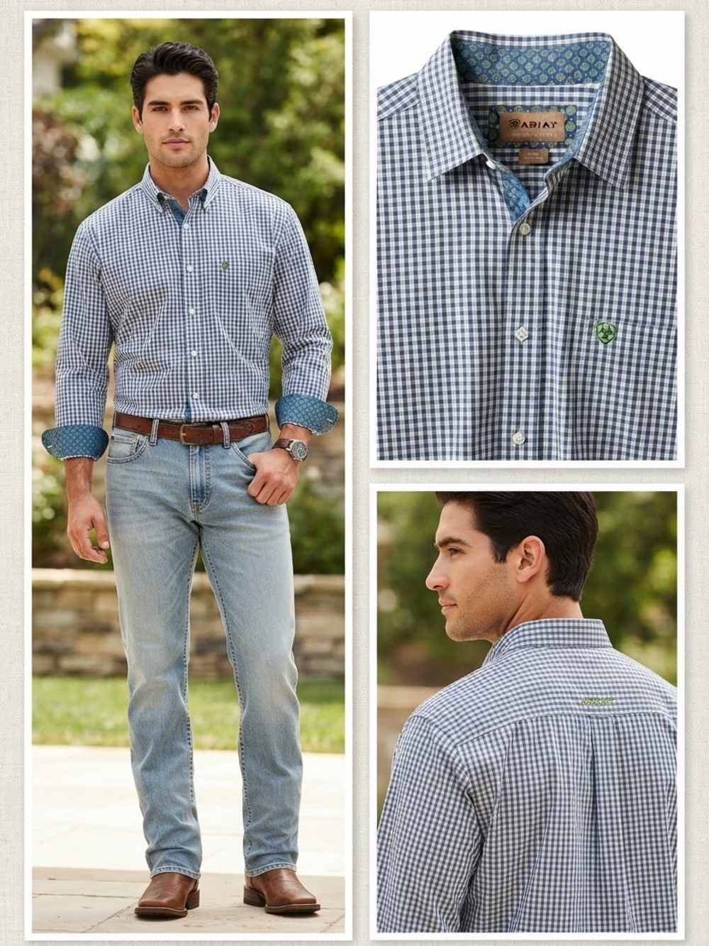 The Ariat Wrinkle Free Ellison Classic Fit Shirt